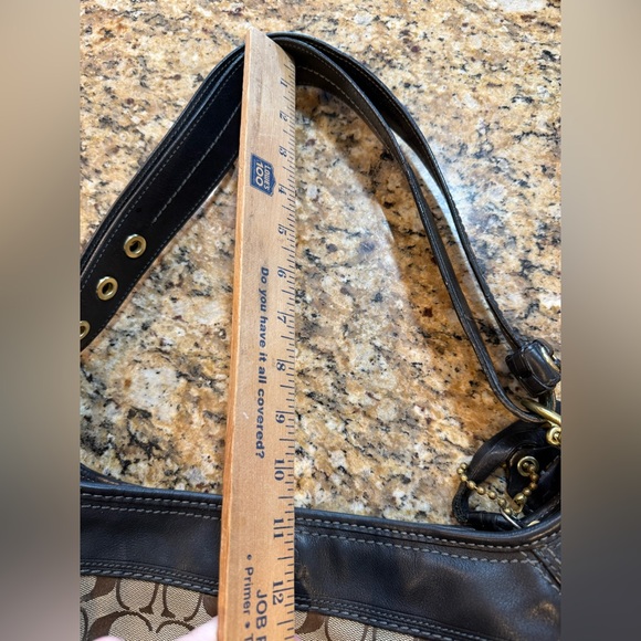 Coach Signature Logo Bleeker duffle purse HO768-11437 VINTAGE - Picture 10 of 10